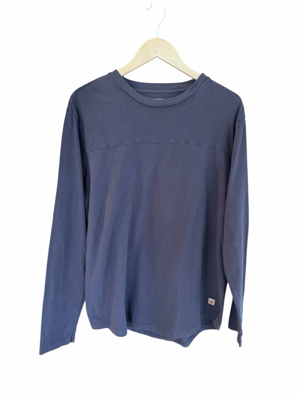 Tentree Organic Cotton Washed Black Men’s Long Sleeve Tee Size L